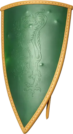 Emerald Lion Shield
