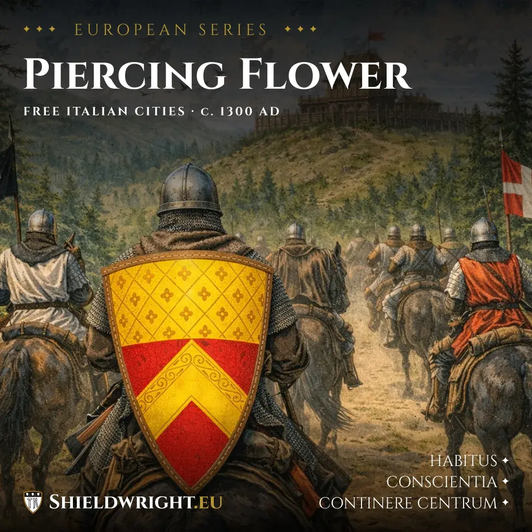Piercing Flower Shield – angle 7
