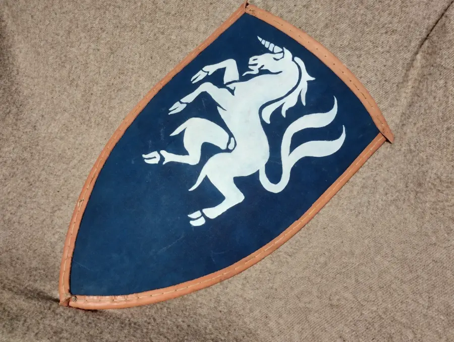 Azure Unicorn Shield – angle 3