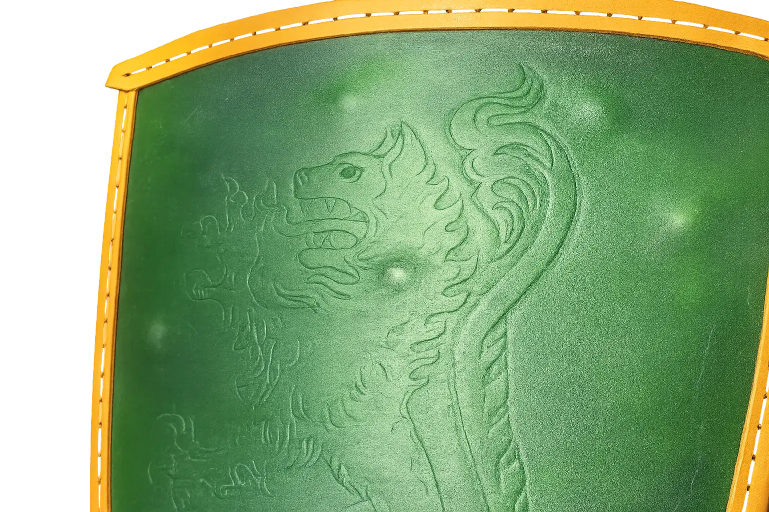 Emerald Lion Shield – angle 3