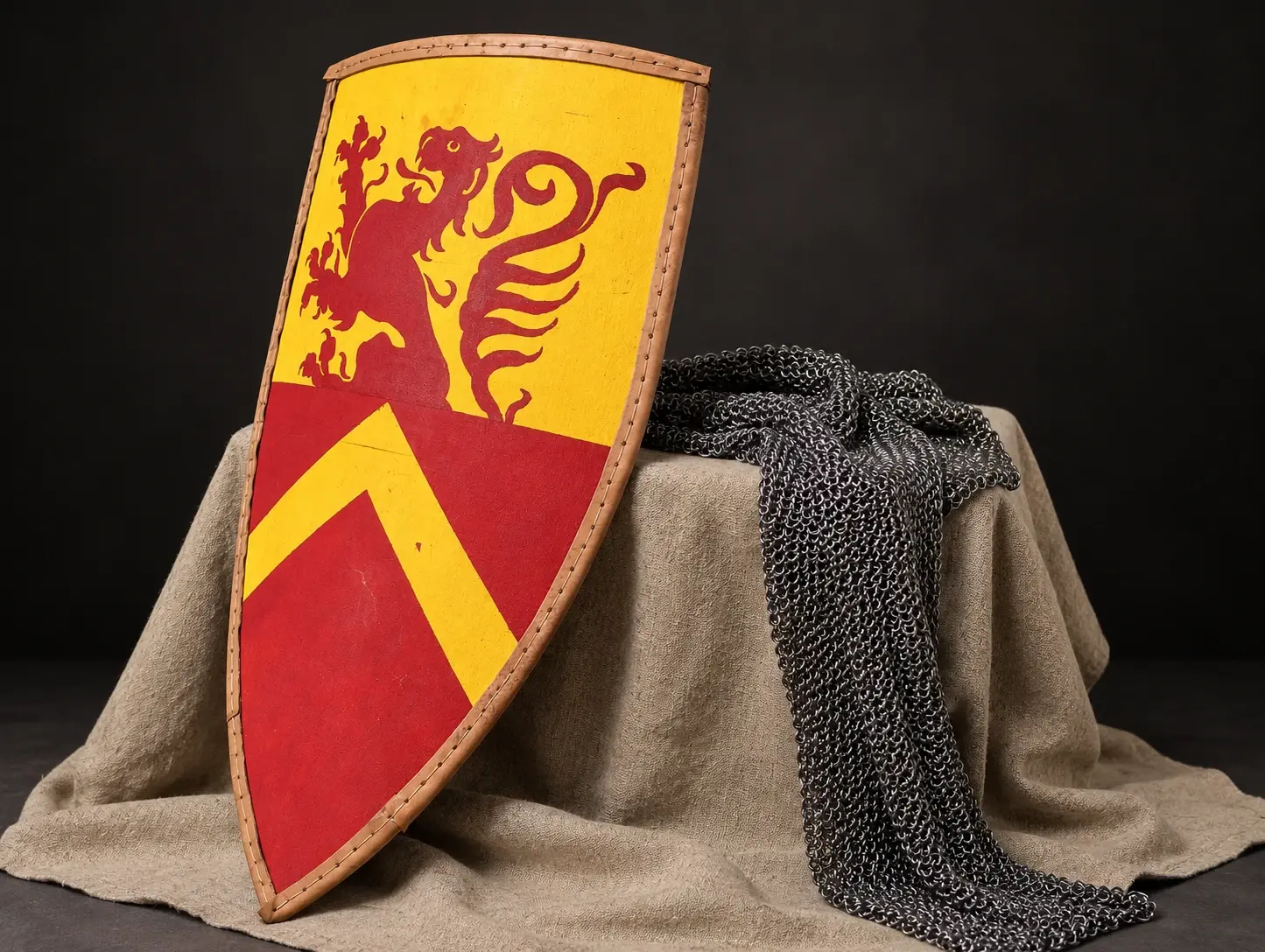 Red Lion Shield – angle 3