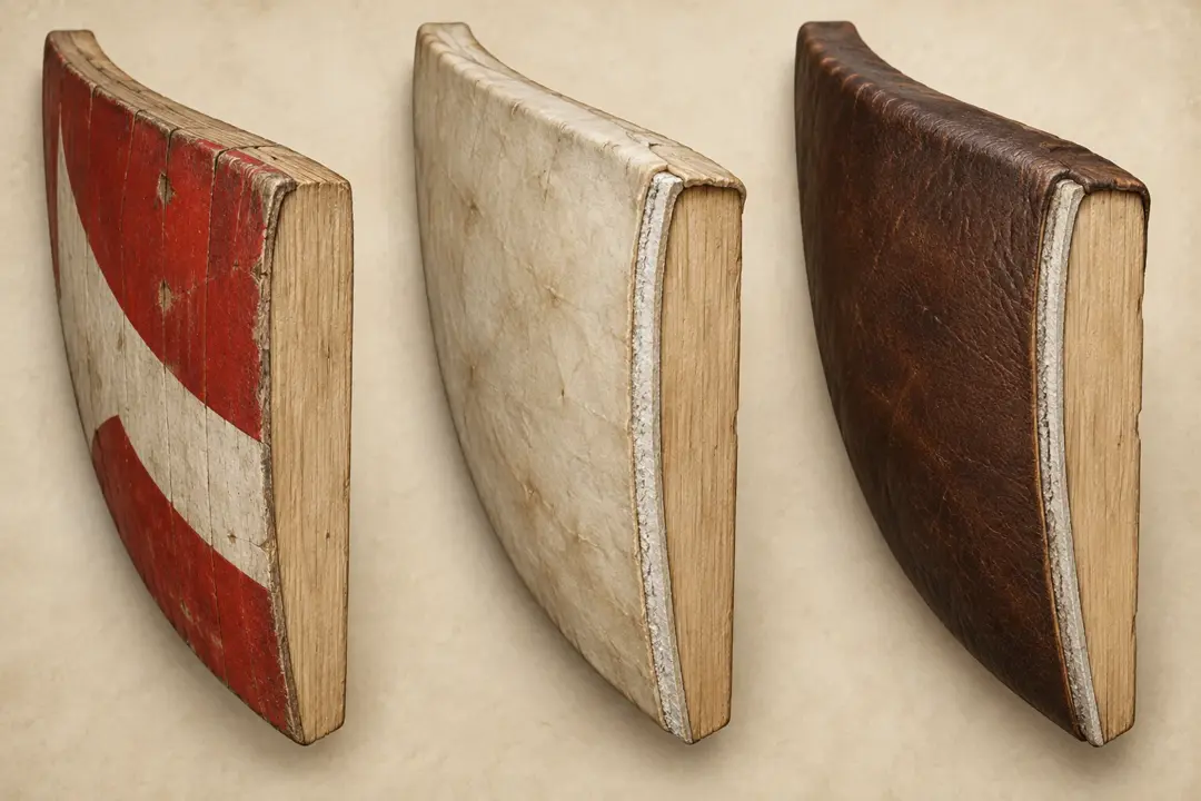 How Were the Edges of Medieval Shields Treated?