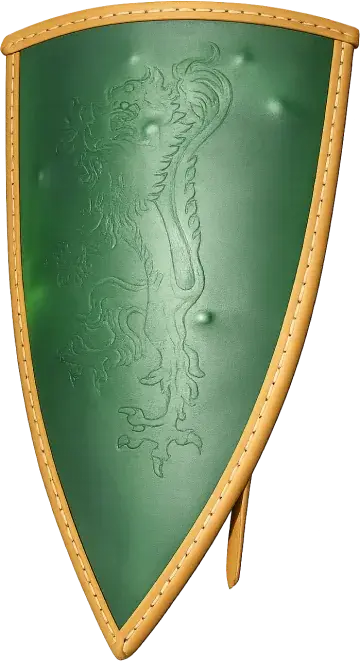 Emerald Lion Shield