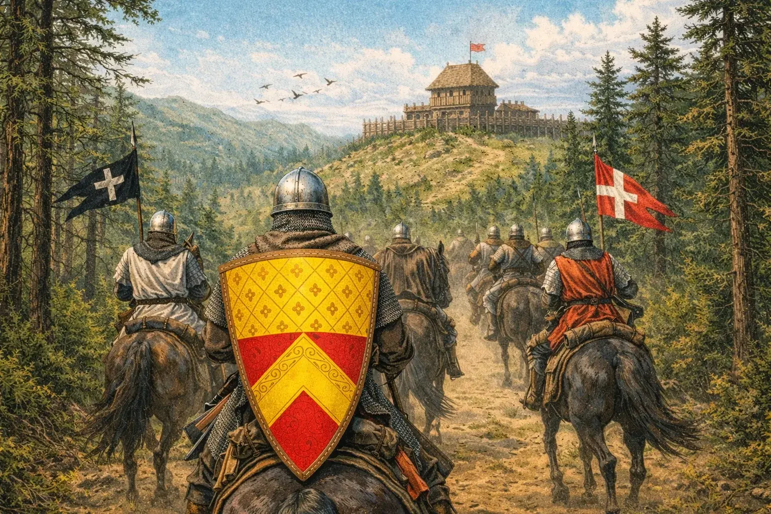 Piercing Flower Shield – story