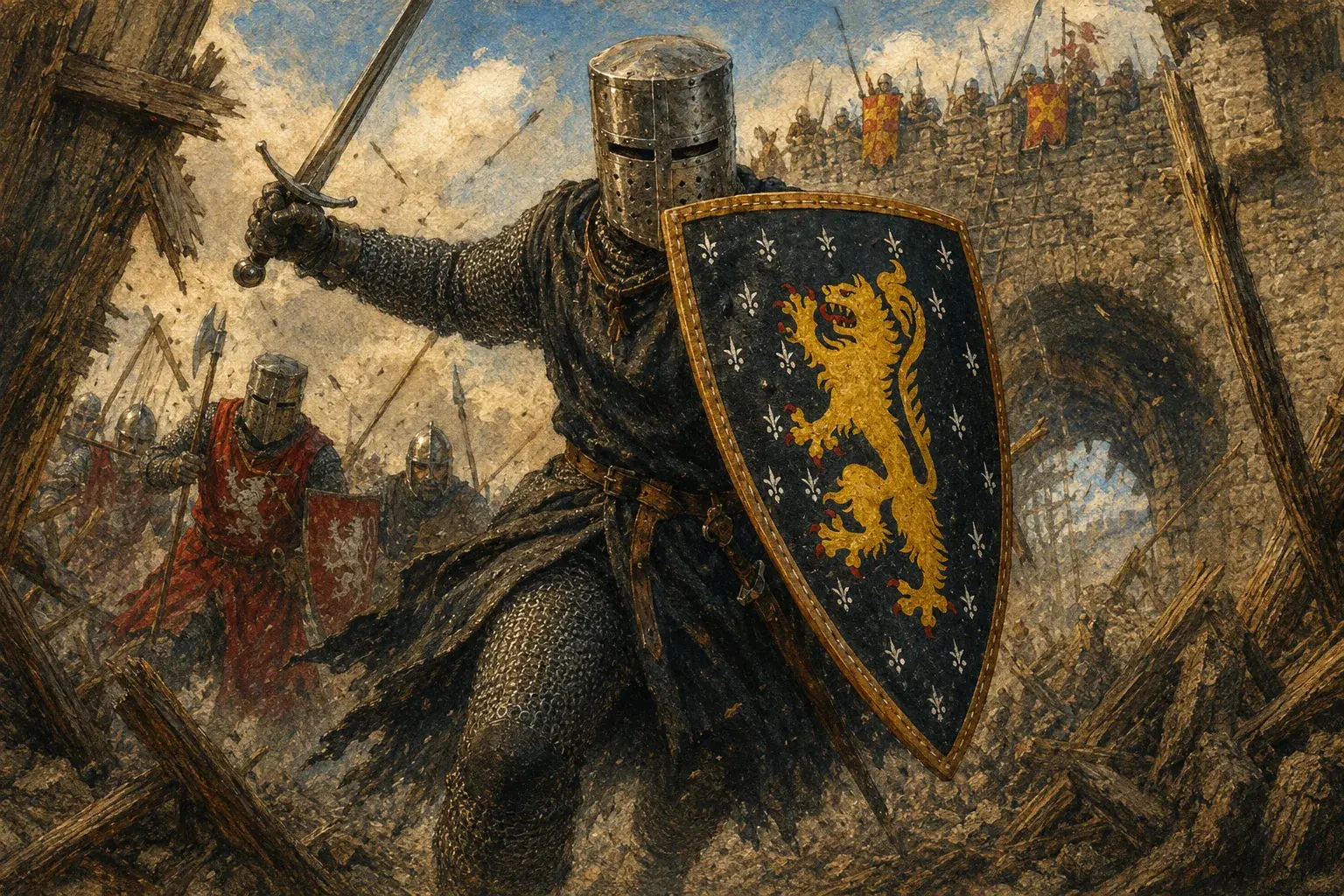 Black Beast Shield – story