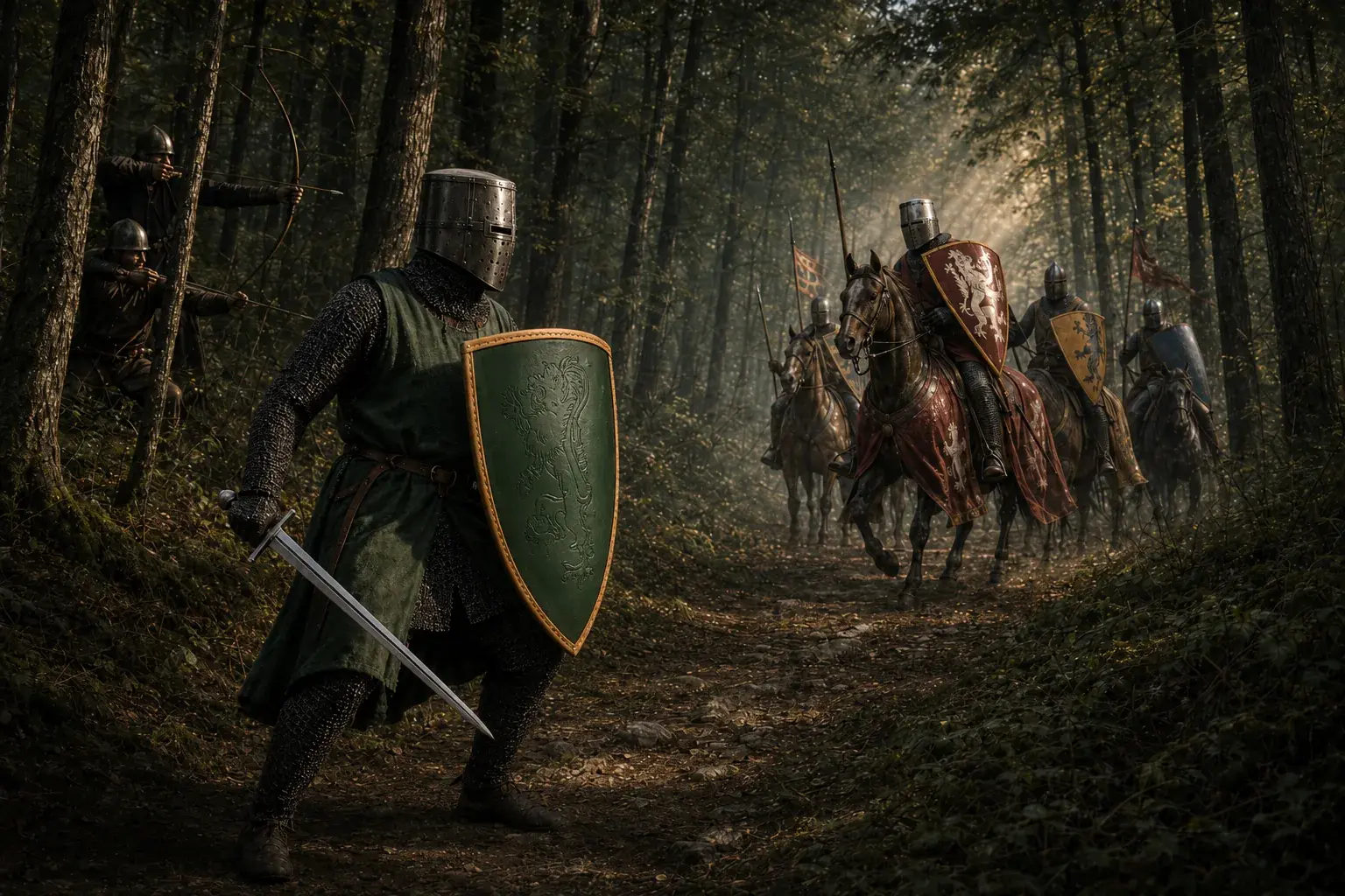 Emerald Lion Shield – story