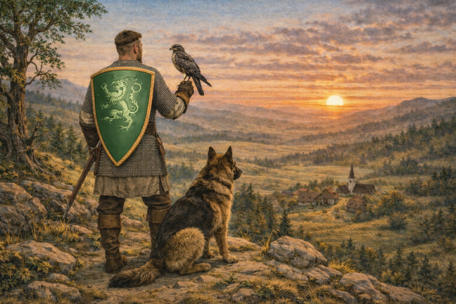 Emerald Lion Shield – story